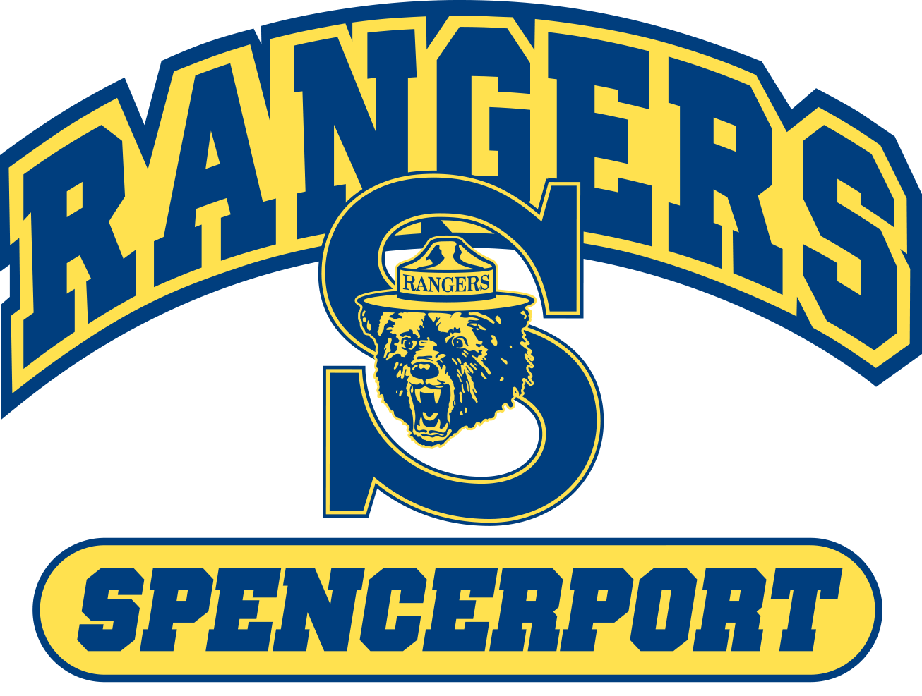 Rangers with S and Spencerport pillbox